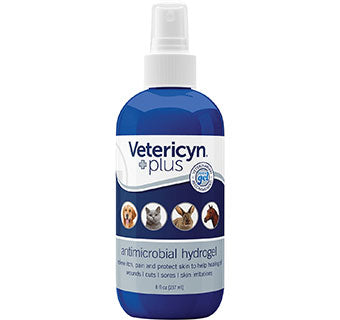 Vetericyn Plus Hydrogel Wound / Skin 8 oz