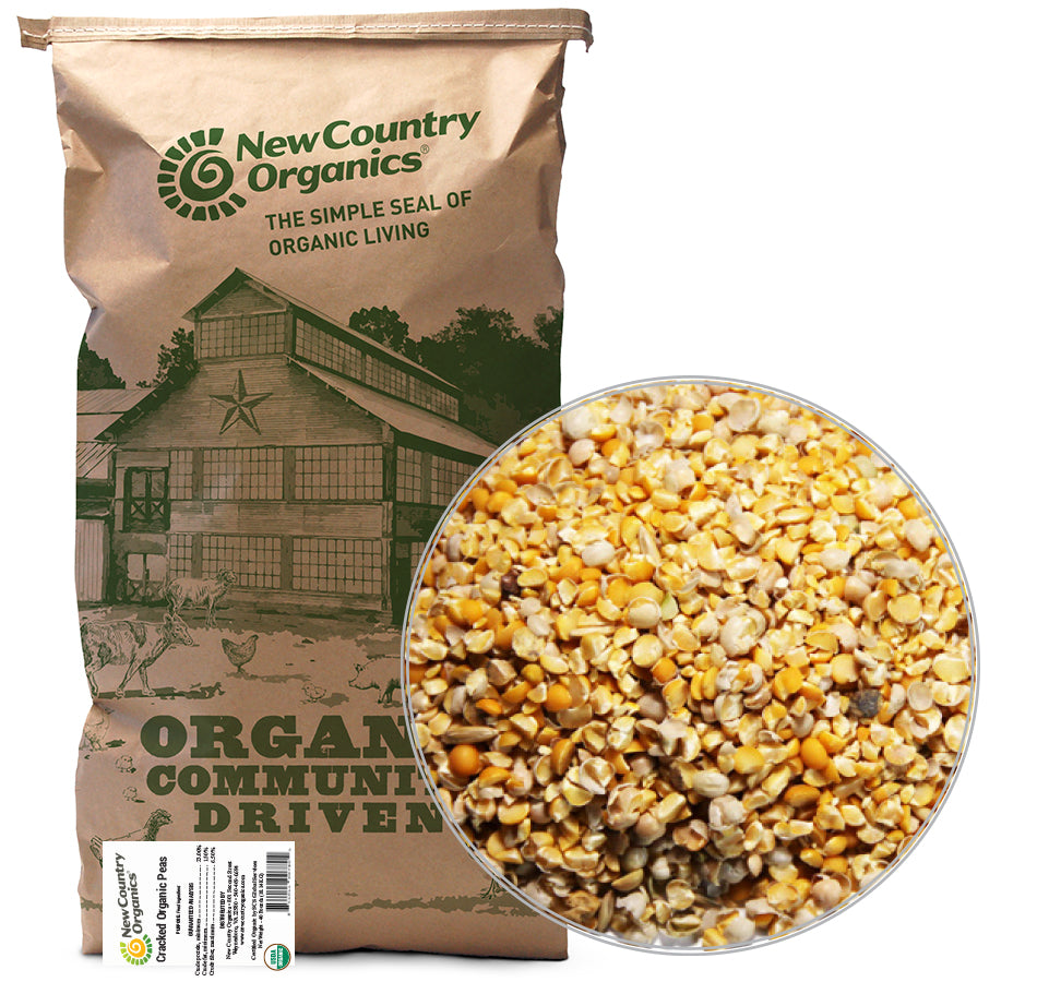 New Country Organic Cracked Peas