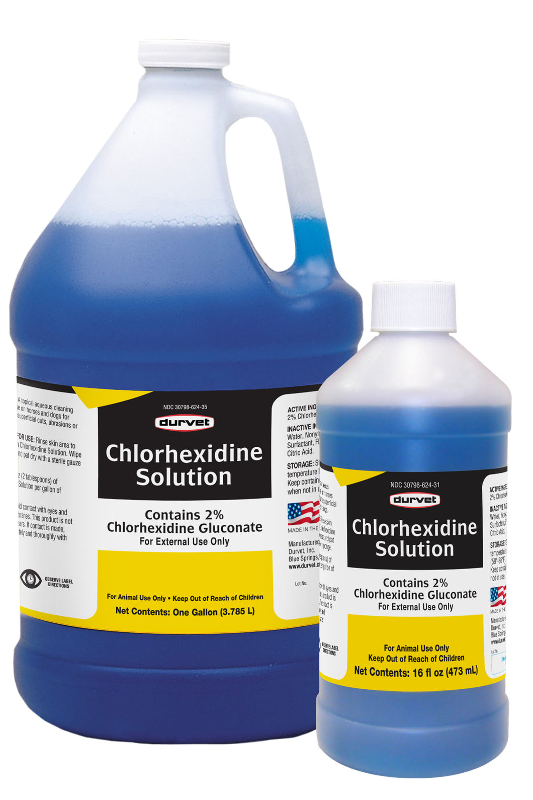 Durvet Chlorhexidine Solution 16 oz