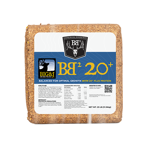 Big & J Deer Block -20 lb