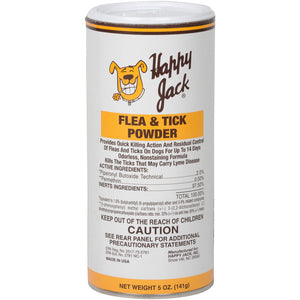 Happy Jack Tick Powder 5 ounce