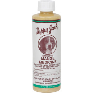 Happy Jack Mange Medicine 8 ounce