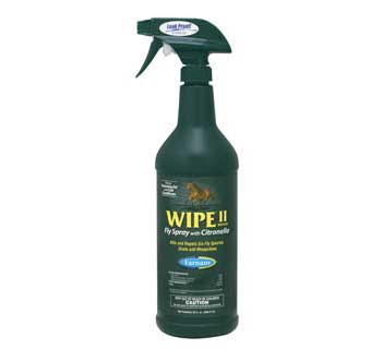 Wipe II Equine Fly Spray