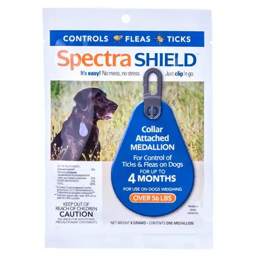 Spectra Shield Collar Medallion