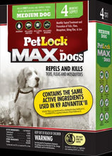 Petlock Ultra Flea & Tick Control - 4 doses