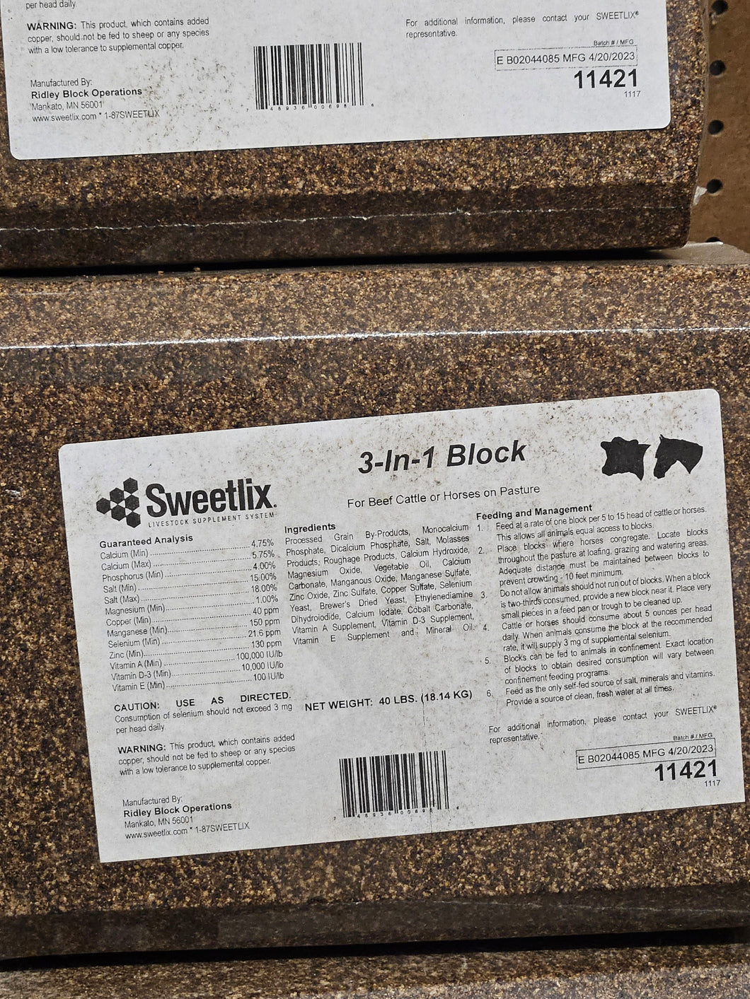 Sweetlix 3 in 1 Block