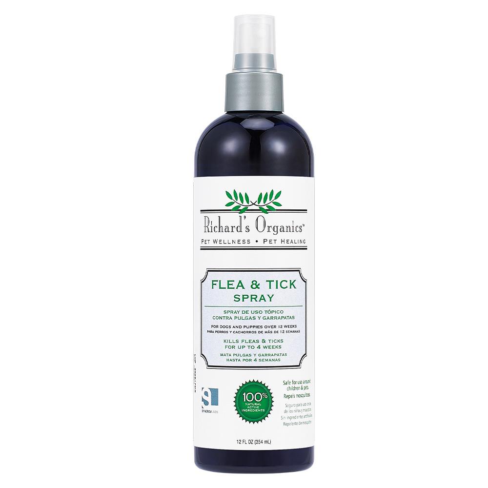 Synergy Organic Flea & TIck Spray 12 ounce