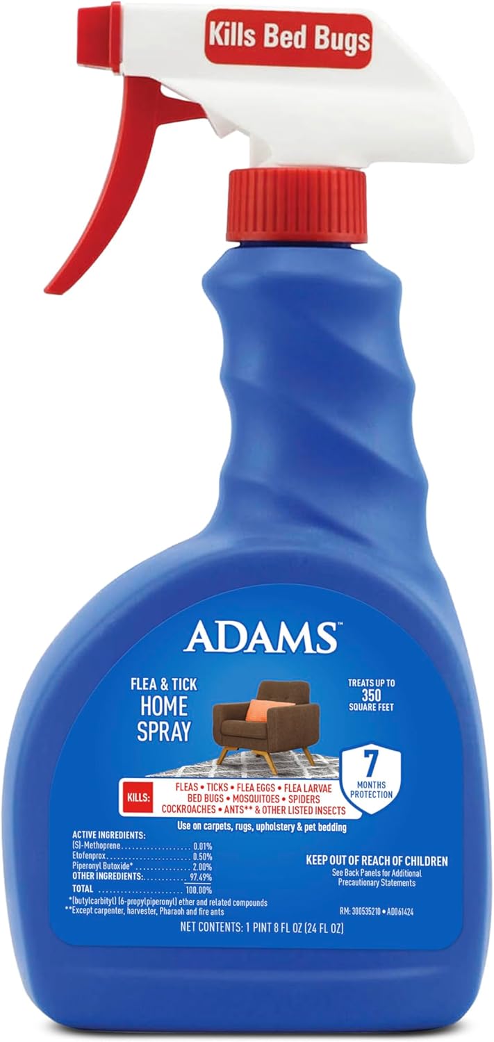 Adams + Flea & Tick Home Spray 24 ounce