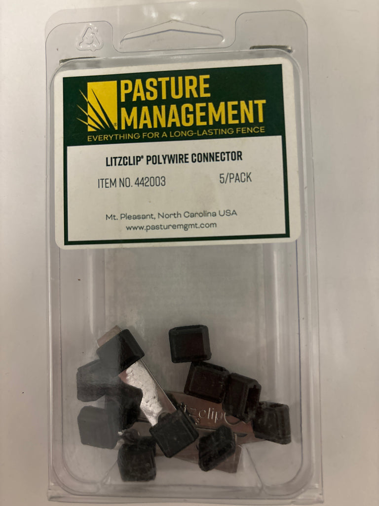 Litzclip Polywire Connector- 5 pack – Heritage Farm Supply, LLC