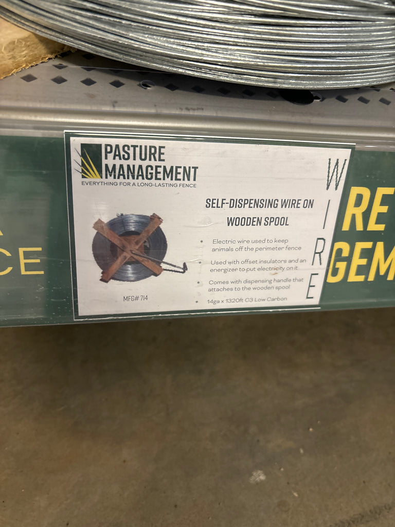 Self dispensing Wire on wooden Spool – Heritage Farm Supply, LLC