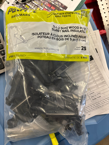 Patriot Wood Post 5” Black Slant Extender