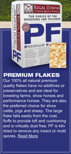 Regal Downs Premium Flakes Shavings (PF) 8 Cu Ft.