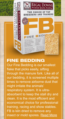 Regal Downs Fine shavings (FB) 5.5 Cu Ft.