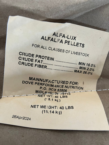 Alfa-Lux pellet