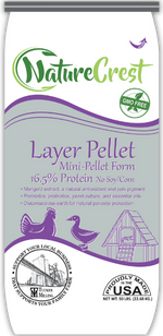 Tucker Milling Nature crest Non GMO mini pellet