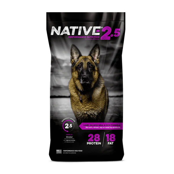 Native 2.5 Dog Food