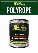 Pasture Management 9 Strand 1/4 in Polyrope 660 ft