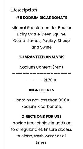 Sodium Bicarb