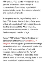 Purina Amplicalf Cattle Starter