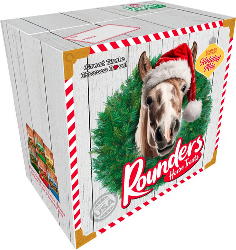 Holiday Rounders Horse Treats - 10 lb Box