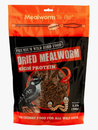 Mealworm To Go - Dried Mealworms