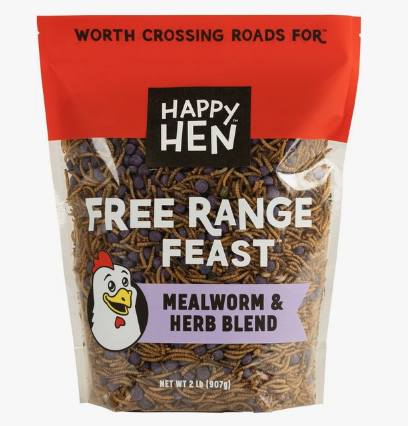 Happy Hen Mealworm and Herb Blend