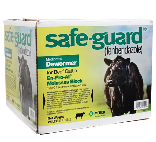 Safe-Guard Cattle Dewormer Block