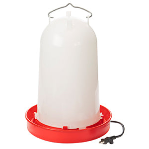 Heated Poultry Waterer- 3 Gal