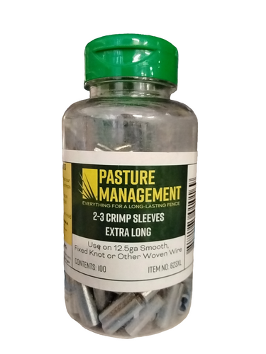 Pasture Management 2-3 Crimp Sleeves (Extra Long)