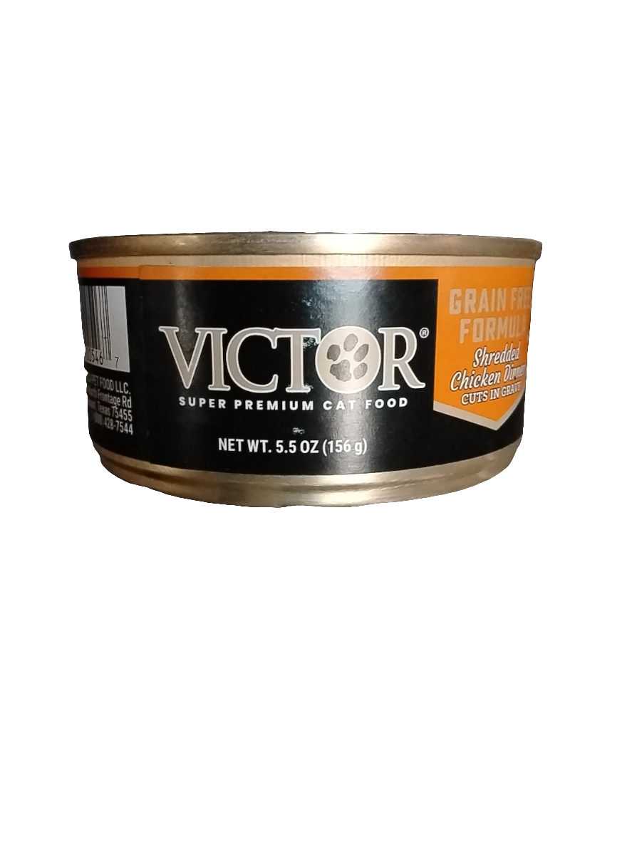 Victor Shredded chicken cat food (5.5oz)