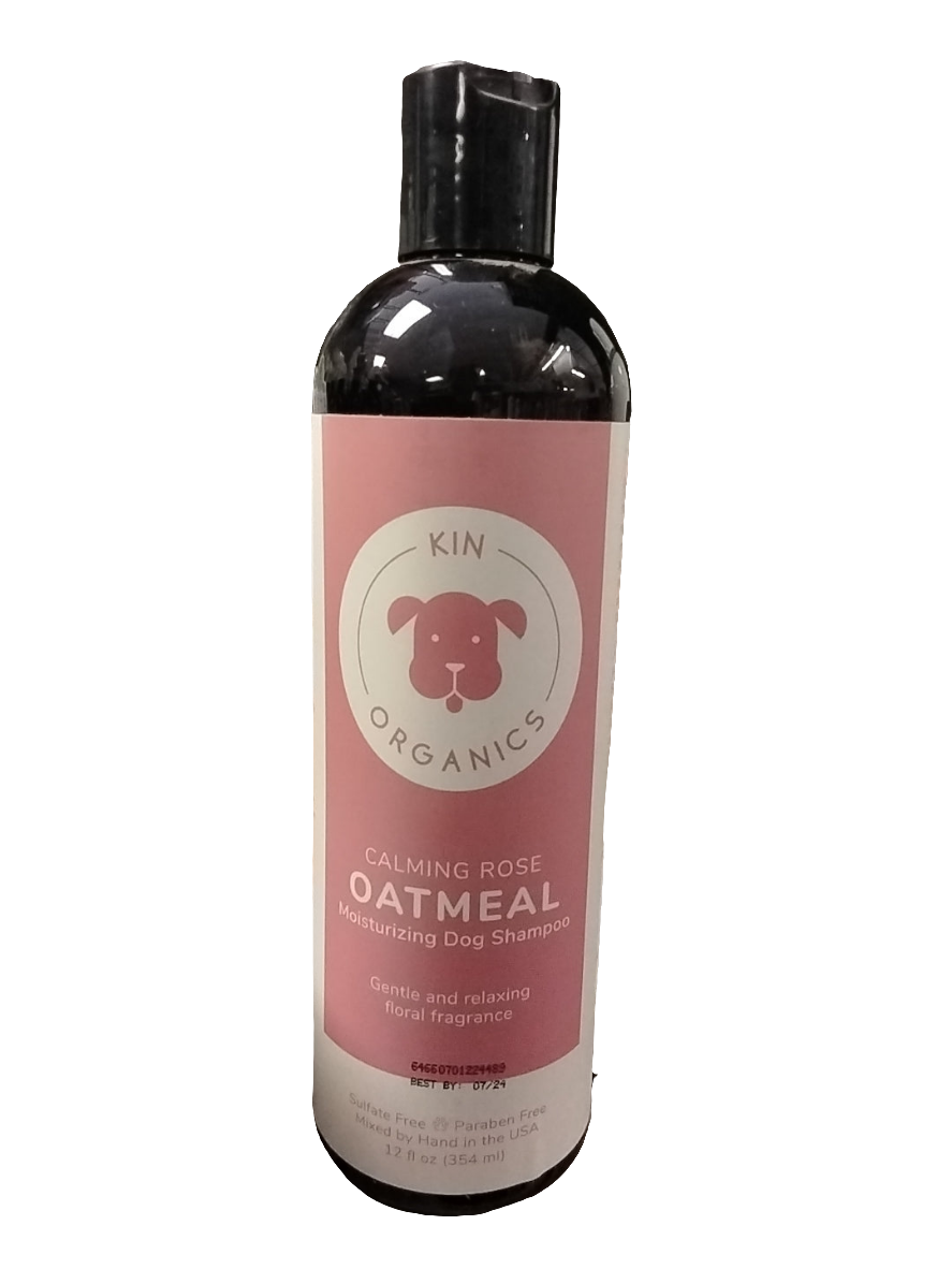 Kin Organics Calming Rose Oatmeal Shampoo