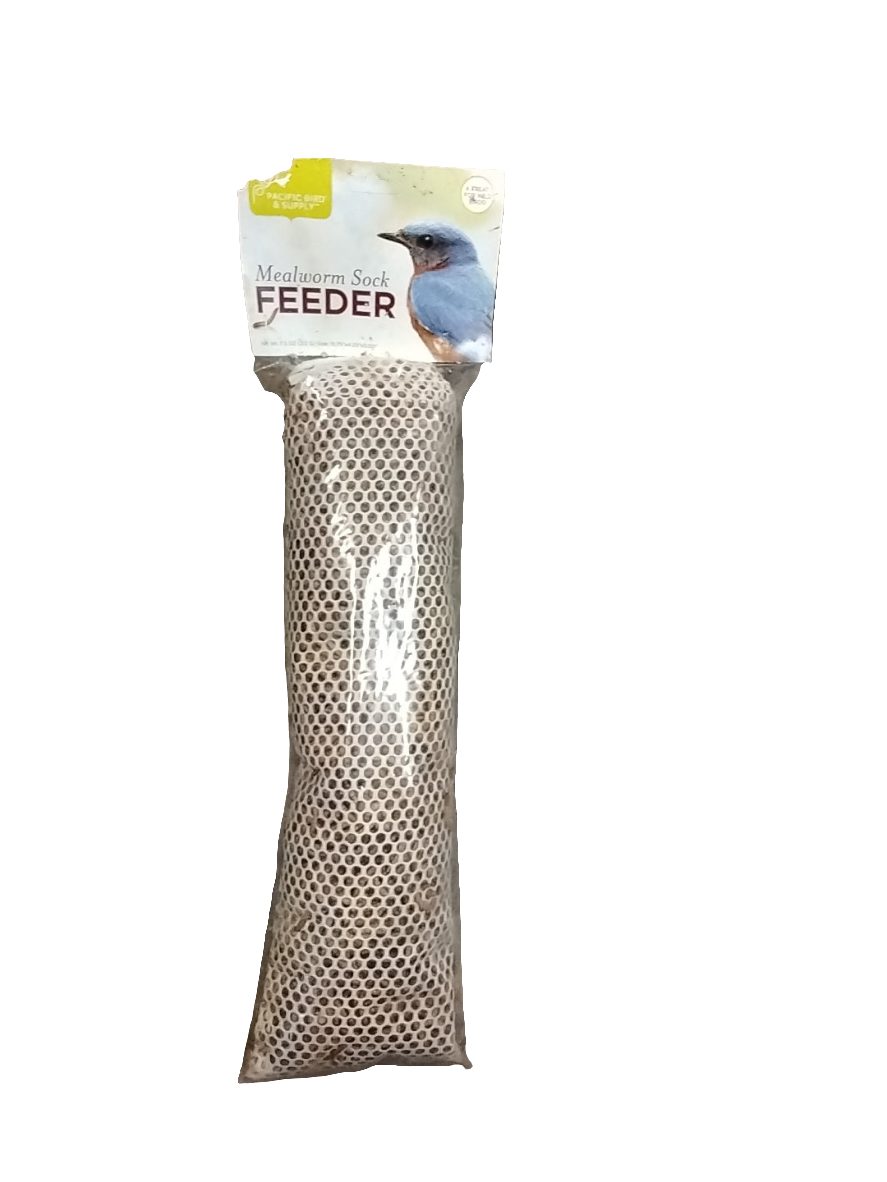 Mealworm Sock Feeder