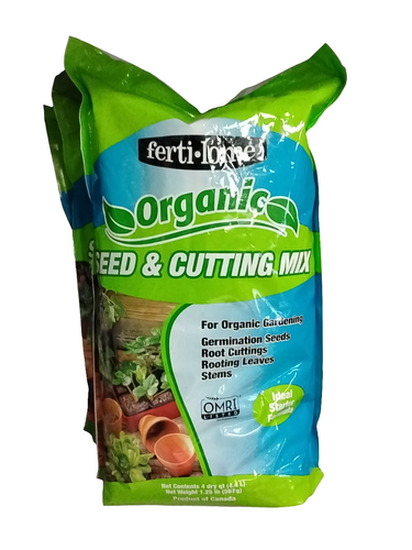Fertilome organic seed and cutting mix 1lb