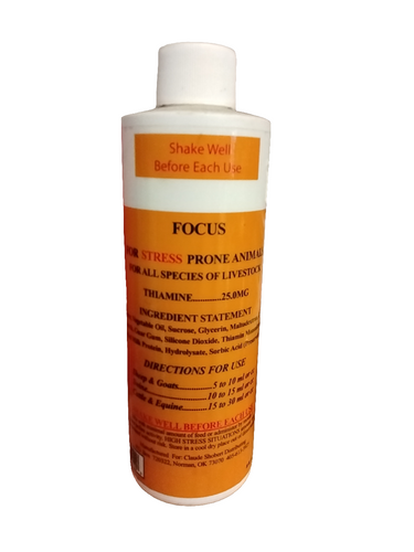 Focus (for stress prone animals) 8oz