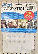 Allflex Tag System Large Blank Ear Tags