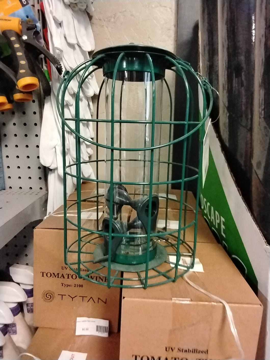 Caged Tube Feeder