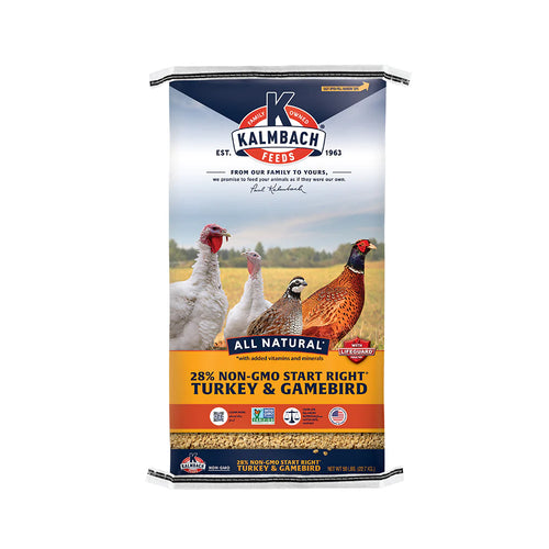 Kalmbach 28% Non GMO Start Right Turkey and Gamebird