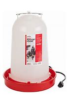 Heated Poultry Waterer- 3 Gal