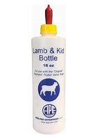 lamb Feeding Bottle W/ Pritchard Nipple- 16 Oz.
