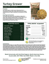 New Country Organics Turkey Grower