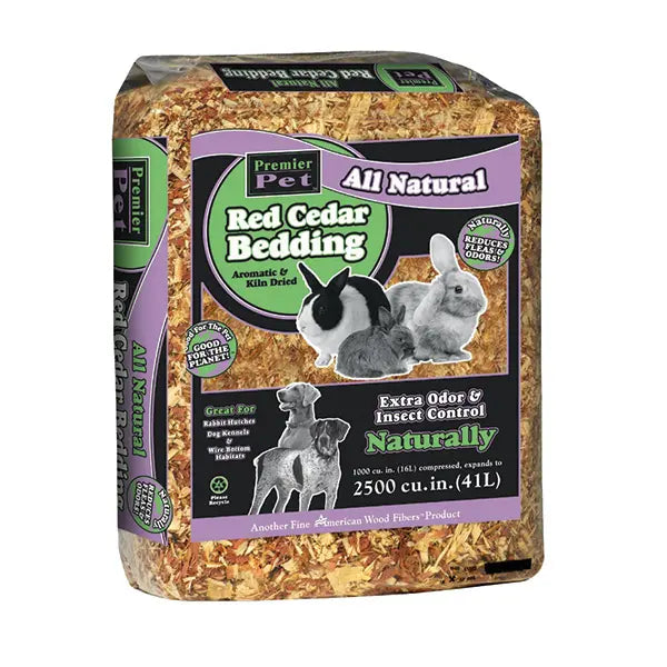 Premier Pet Kiln Dried Red Cedar Bedding 2500 cu. in