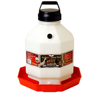 5 Gallon Poultry Waterer