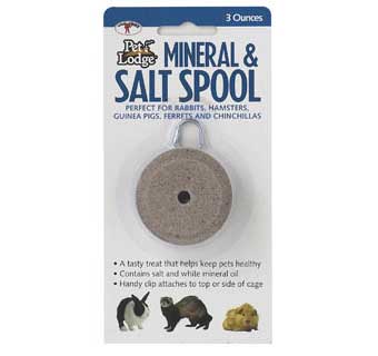 Mineral and Salt Spool with Hanger