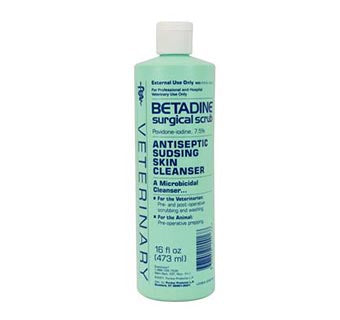 BETADINE Surgical Scrub Antiseptic Sudsing Skin Cleanser