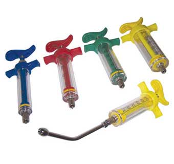 Nylon Syringe Red