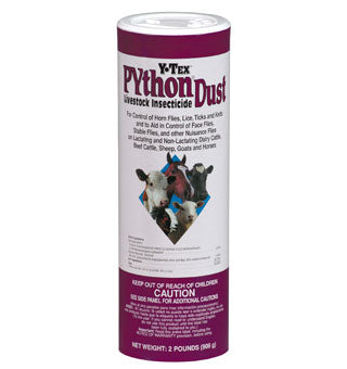 Y-Tex PYthon Dust Livestock Insecticide 2lb