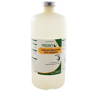 Calcium Gluconate 23% Solution 500 ml