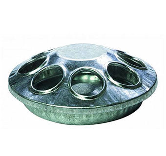 Round Metal Chick Feeder