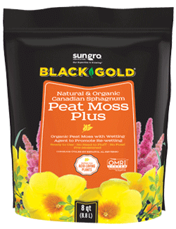 Black Gold Peat Moss Plus 8 qt