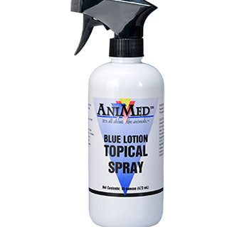 Blue Lotion Topical Spray